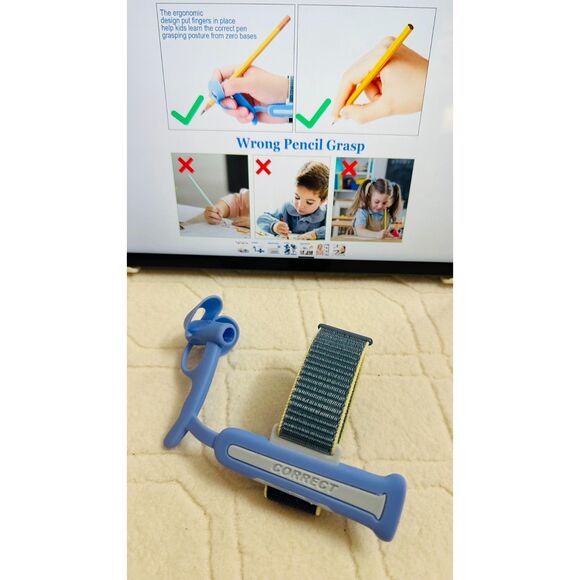Pencil Grips School Writing Grip Aid Supplies Handwriting Posture CorrectionTool - Picture 4 of 4